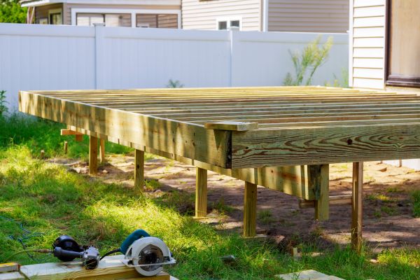 Cost of Elevated Deck Installation in Rockville