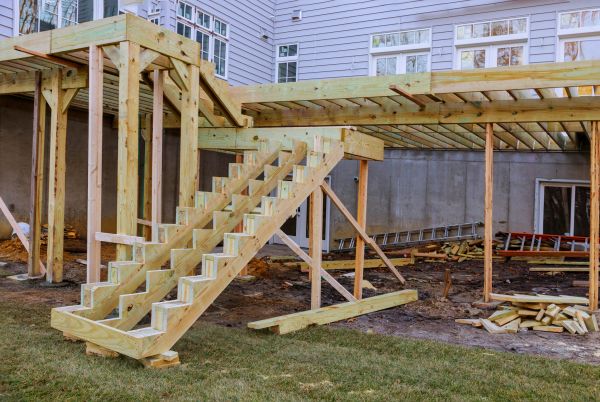 Deck Post Replacement in Rockville