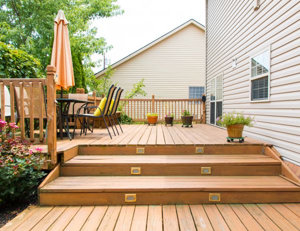 Cost of Wooden Patio Installation in Rockville