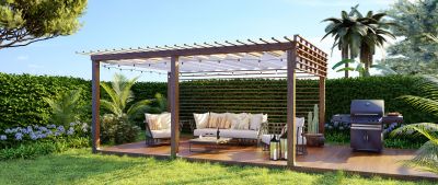 Deck with Pergola